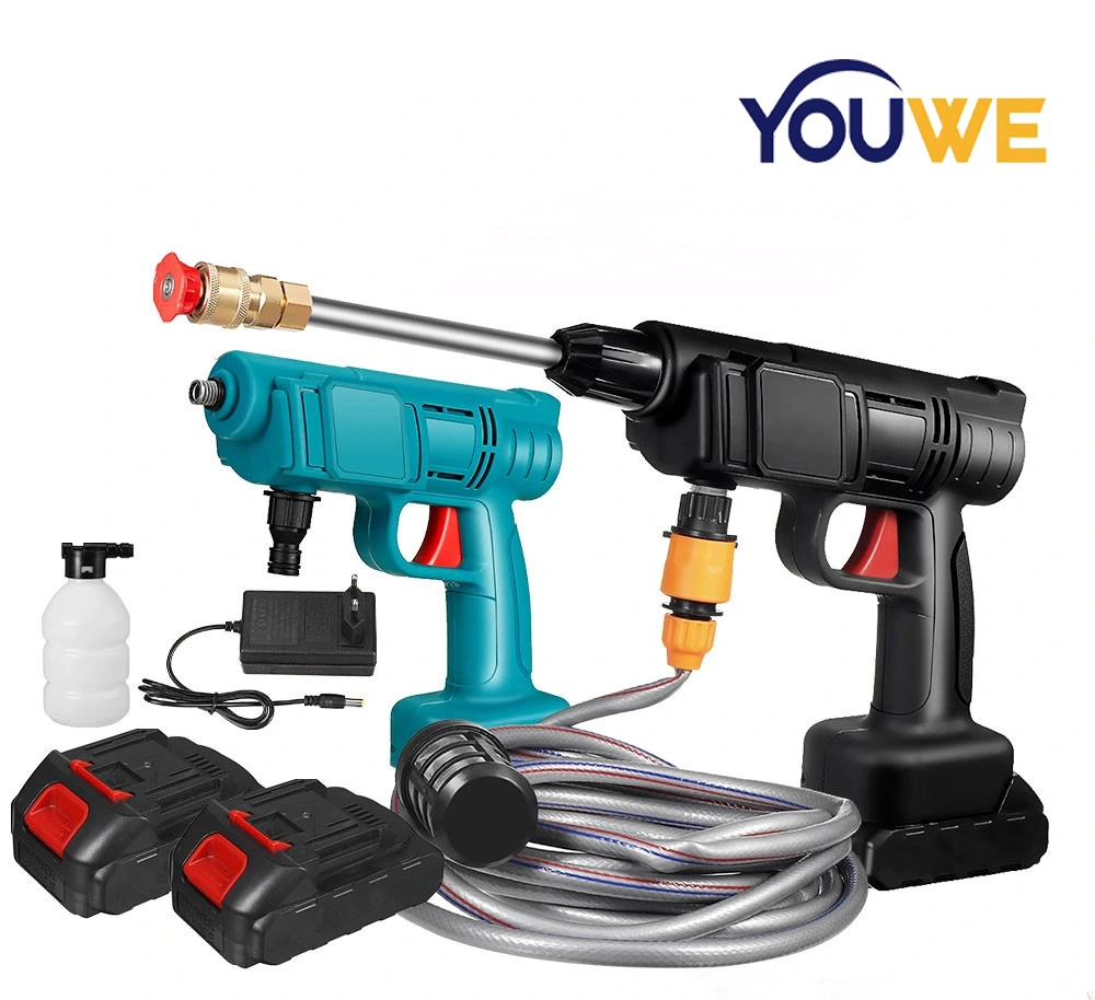 Cordless Electric High-Pressure Washer Rechargeable Auto Car Washing Spray Gun